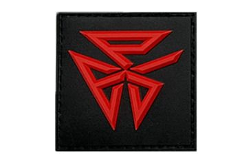 Image of Burn Proof Gear Logo PVC Patch, Glow-Coyote, 2x2in, BPG-LOGO-PATCH-05