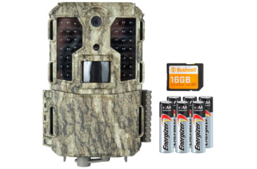 Image of Bushnell Prime L20 Low Glow Tree Bark Camo Trail Camera, 3/12/20MP, 1080p Video, Tree Bark Camo, 119930CWM