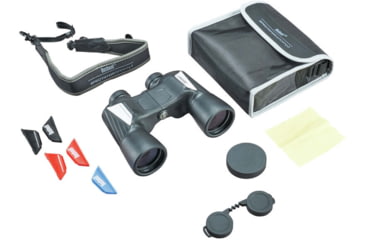 Image of Bushnell 12X50 Spectator Sport Porro Permafocus Binoculars, Black/Silver, BS11250