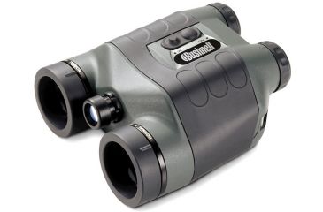 Image of Factory Demo, Bushnell Night Vision 2.5x42 Water Resistent Porro Prism Binoculars, Matte w/ Built-in IR 260400