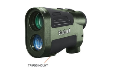 Image of Bushnell 6x24 Prime 1500 Laser Rangefinder, Black/Green, LP1500SBL