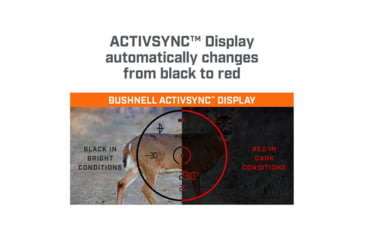 Image of Bushnell 6x24mm Prime 1800 Black Active Display/tripod Mount, Box 5l - LP1800AD