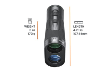 Image of Bushnell 6x24mm Prime 1800 Black Active Display/tripod Mount, Box 5l - LP1800AD