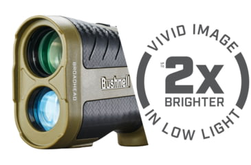 Image of Bushnell 6x25 Broadhead Green Lrf Activesync Display, Box - LA1500AD