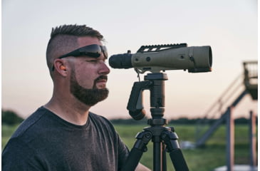 Image of Bushnell 8-40x60 LMSS2 T4 Spotting Scope, Rail, Flat Dark Earth, ET884060T