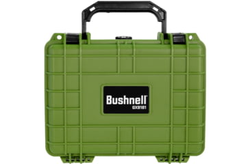 Image of Bushnell 9.12in Compact Waterproof Hard Camera Case with Foam, Green, Compact, BN00042-GRN