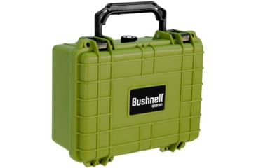 Image of Bushnell 9.12in Compact Waterproof Hard Camera Case with Foam, Green, Compact, BN00042-GRN