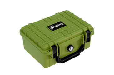 Image of Bushnell 9.12in Compact Waterproof Hard Camera Case with Foam, Green, Compact, BN00042-GRN