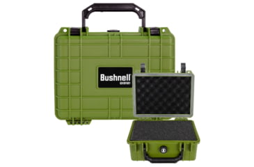 Image of Bushnell 9.12in Compact Waterproof Hard Camera Case w/Foam, Green, BN00042-GRN