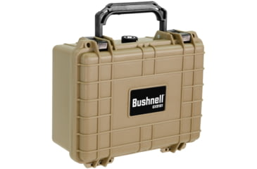 Image of Bushnell 9.12in Compact Waterproof Hard Camera Case with Foam, Tan, Compact, BN00042-TAN