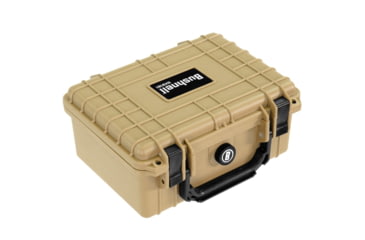 Image of Bushnell 9.12in Compact Waterproof Hard Camera Case with Foam, Tan, Compact, BN00042-TAN
