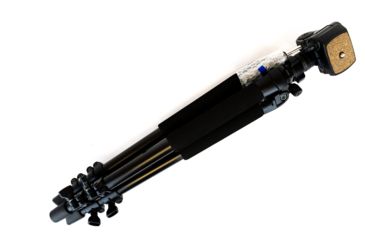 Image of Bushnell Advanced Tripod, Black, 61in for Spotting Scopes, Binoculars, and Other 784030