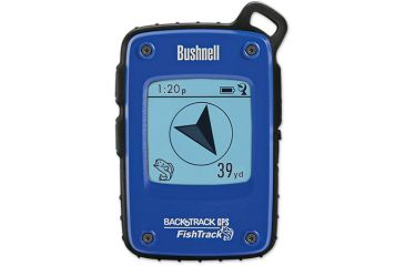 Image of Bushnell BackTrack FishTrack Blue/Black, Digital Compass, Clam 360600