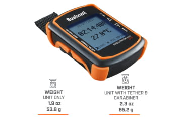 Image of Bushnell BackTrack Mini GPS Trip Navigation, 128x128, Black, GPSBTM