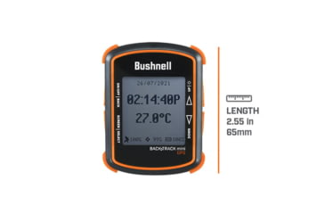 Image of Bushnell BackTrack Mini GPS Trip Navigation, 128x128, Black, GPSBTM