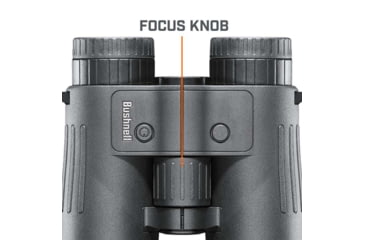 Image of Bushnell Fusion X 10X42 Rangefinding Binoculars, BK-7, Center Focus System, Roof Prism, Black, FX1042AD