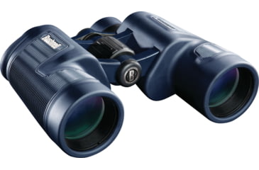 Image of Bushnell H2O 7x50mm Porro WP/FP Binocular, Twist Up Eyecups, Box 6L, Dark Blue, 157050R