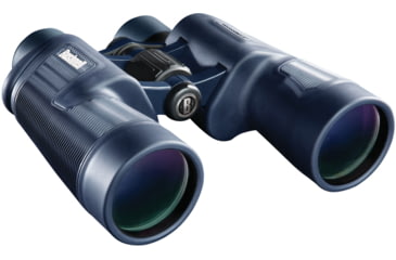 Image of Bushnell H2O 7x50mm Porro WP/FP Binocular, Twist Up Eyecups, Box 6L, Dark Blue, 157050R
