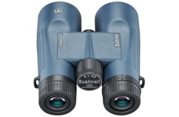 Image of Bushnell H2O 8x42mm Roof WP/FP Binocular, Twist Up Eyecups, Box 6L, Dark Blue, 158042R