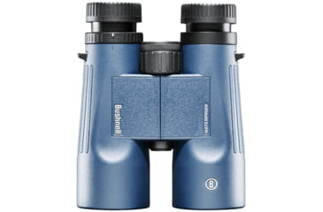 Image of Bushnell H2O 8x42mm Roof WP/FP Binocular, Twist Up Eyecups, Box 6L, Dark Blue, 158042R