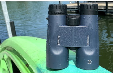 Image of Bushnell H2O 8x42mm Roof WP/FP Binocular, Twist Up Eyecups, Box 6L, Dark Blue, 158042R