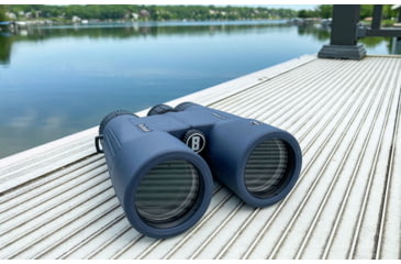 Image of Bushnell H2O 8x42mm Roof WP/FP Binocular, Twist Up Eyecups, Box 6L, Dark Blue, 158042R
