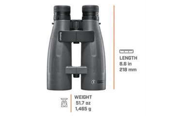Image of Bushnell Match Pro ED 15x56mm Abbe-Koenig Prism Binoculars, Black, small, BMP1556G