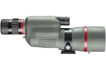 Image of Bushnell Nitro 15-45x65mm Spotting Scope, Straight, Gun Metal Gray, ED Prime, Box 6L, SN154565G