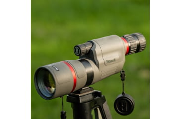 Image of Bushnell Nitro 15-45x65mm Spotting Scope, Straight, Gun Metal Gray, ED Prime, Box 6L, SN154565G