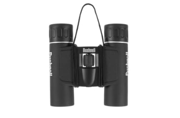 Image of Bushnell Powerview 12x25mm Roof Prism Binoculars, Black, 131225