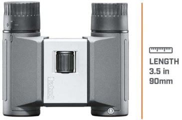 Image of Bushnell Powerview 2 8X21 Binoculars, Folding Roof Prism, BK-7, PWV821