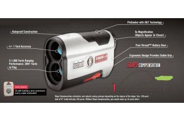 Image of Bushnell TourV3 Slope Edition Laser Rangefinder 201361