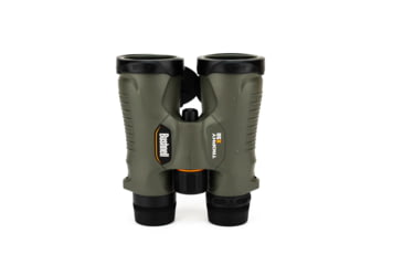 Image of Bushnell Trophy 10x50mm Roof Prism Binoculars, Matte, Green, 335105