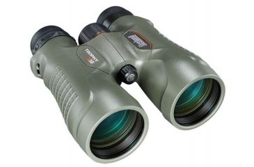 Image of Bushnell Trophy Xtreme Binocular, 10x50, Roof Prism, FMC, PC3, Waterproof, Green, Box, 335105