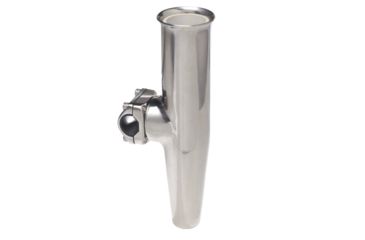 Image of C.E. Smith Adjustable Mid Mount Rod Holder f/7/8" OD Tube w/Sleeve - Silver 29078