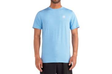 Image of Body Glove Offshore UPF Short-Sleeve Sun Shirt - Heather Blue CACD2569, S, Heather Blue, ATX7800-H.BLU-S