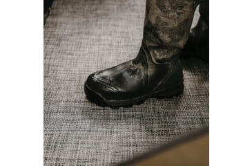 Image of Cage Permanent Hub Blinds Floormat, 66in x 66in Footprint, Durable PVC Coated TearTuff, Closed-Cell Foam Backing, Use With Chairs, Dampen Sound, Offers Warmth, Gray, CRD30F