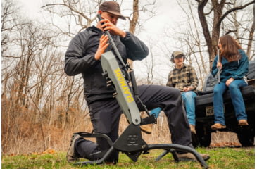 Image of Caldwell Claymore Clay Target Thrower, Yellow, 1122187