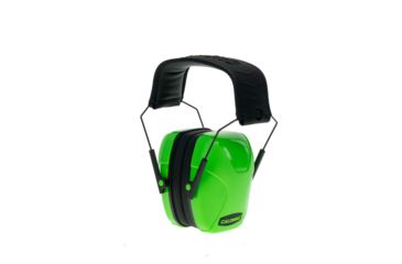 Image of Caldwell Youth Passive Earmuff Hearing Protection, Neon Green, 1103309