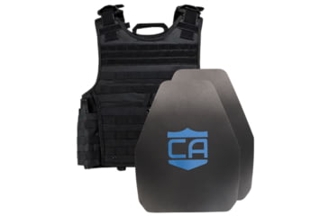 Image of Caliber Armor AR550 III+ VISM Expert 8x10 Body Armor Package, Black, 8 x 10, 19-VISM-0810-BK