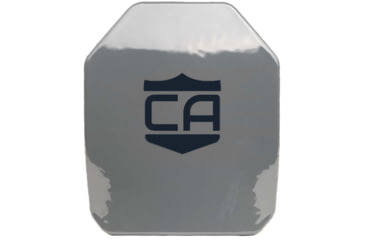 Image of Caliber Armor AV2 Multi-Curve RF2 Body Armor w/ Polyshed Protection, SAPI Style, Caliber Gray, 10 X 12, 19-AV2-1012S-SPC