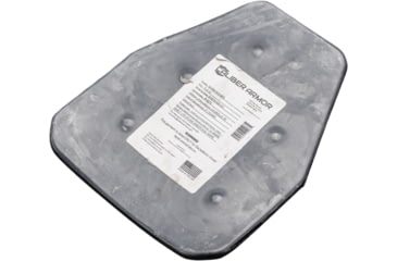 Image of Caliber Armor AV2 Multi-Curve RF2 Body Armor w/ Polyshed Protection, Shooters Cut, Caliber Gray, 10 X 12, 19-AV2-1012-SPC