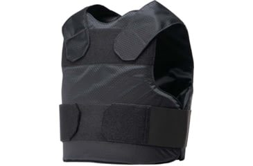Image of Caliber Armor Covert Wraparound Vest Only, Black, Large/2XL, 19-CALX-C4-CARRIER-BK 