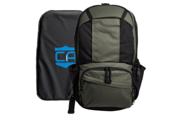 Image of Caliber Armor CaliberX Vertx Ready Pack IIIA Backpack Combo, Green &amp; Black, 19-CALX-VERTX-GRN/BLK