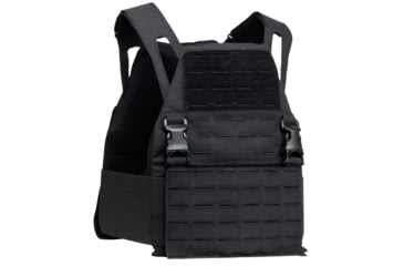 Image of Caliber Armor DV8 Plate Carrier, XL Shooters Cut Front and Back, Black, 11 x 14, 19-DV8-LCB-L-BK