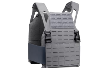 Image of Caliber Armor DV8 Plate Carrier, Shooters Cut Front and Back, Wolf Gray, 10 x 12, 19-DV8-MCB-WG