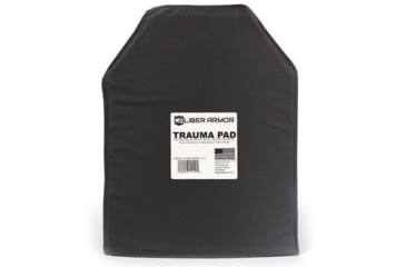 Image of Caliber Armor Extreme Impact Trauma Pad, Black, 8 X 10, 19-TRAUMAPAD-0810