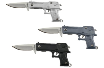 Image of Caliber Gourmet Gun Knife Key Chains Display - CBG-DB-02