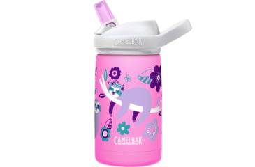 Image of CamelBak Eddy+ Kids SST Vacuum Insulated Water Bottle, 12oz, Flowerchild Sloth, 2665601035