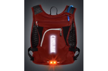 Image of CamelBak Chase Bike Vest, Fired Brick/White, 2414601000